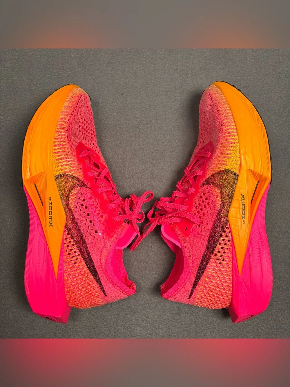 Nike ZoomX VaporFly Next 3 Hyper Pink  Womens Running Racing Shoes Size 9